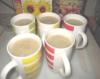 Quinua con leche