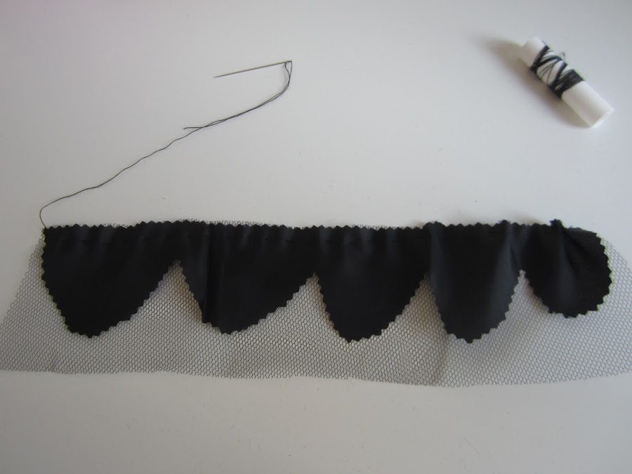 mis nancys, mis peques y yo, tutorial facil DIY tul y tela basta