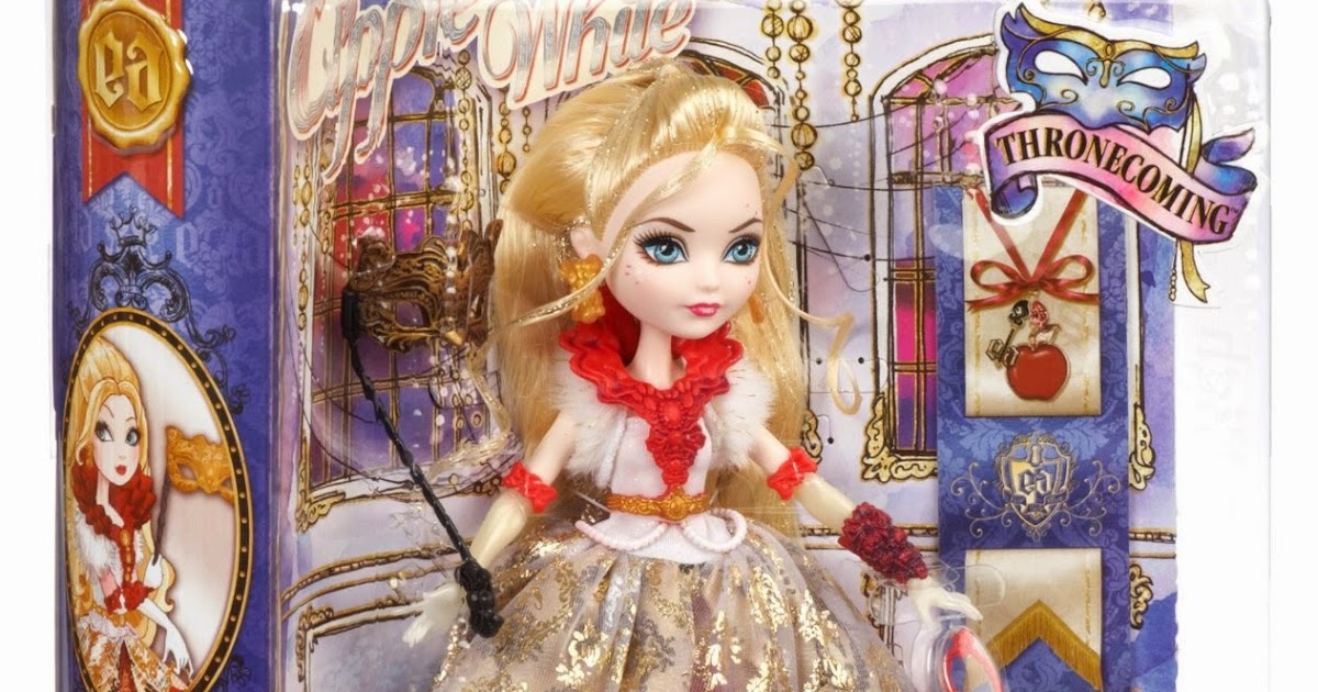 ever after high apple white thronecoming