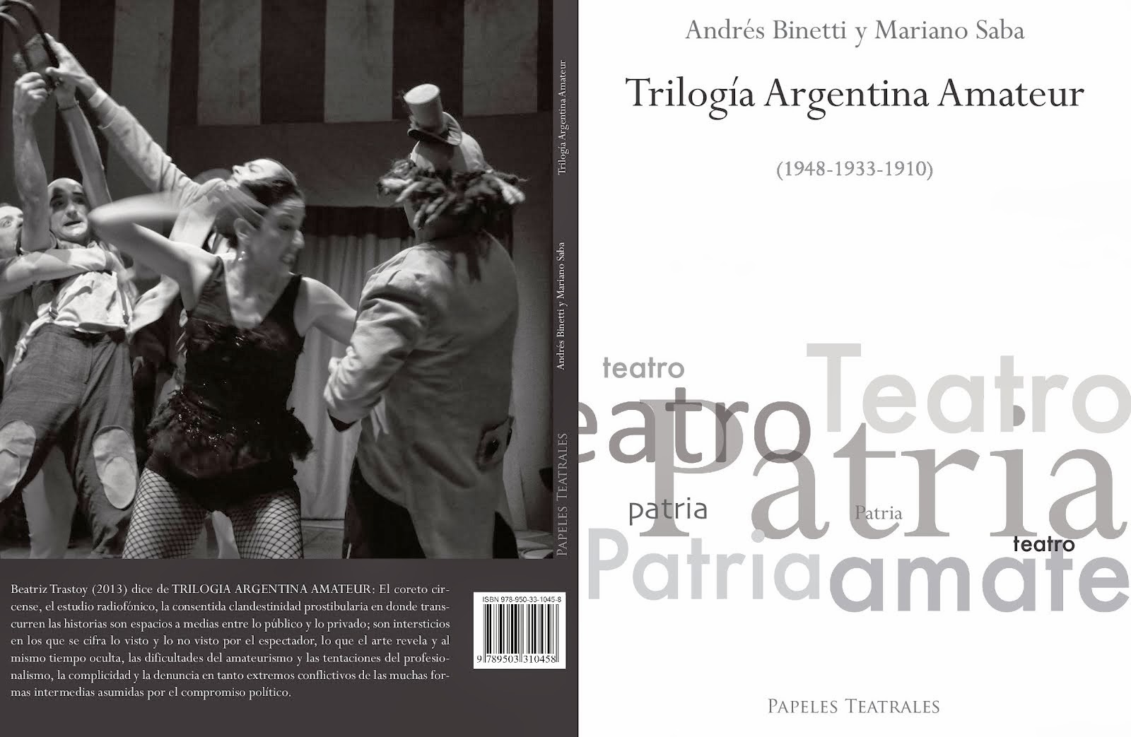 "TRILOGÍA ARGENTINA AMATEUR", de Andrés Binetti y Mariano Saba