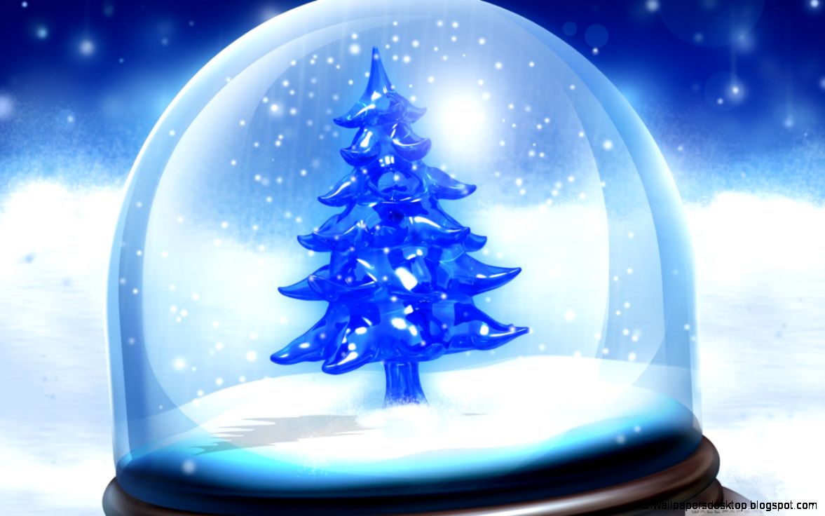 Christmas Snow Globe Hd Wallpaper