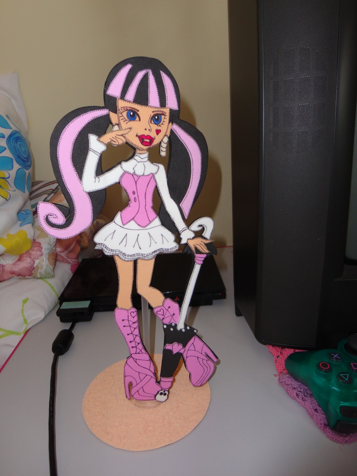 Meus Trabalhos em E.V.A Bonecas monster