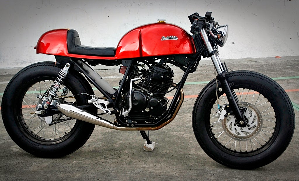 99garage Cafe Racers Customs Passion Inspiration Yamaha Scorpio Cafe