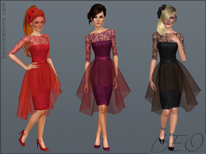 My Sims 3 Blog: Bridal Set by BEO