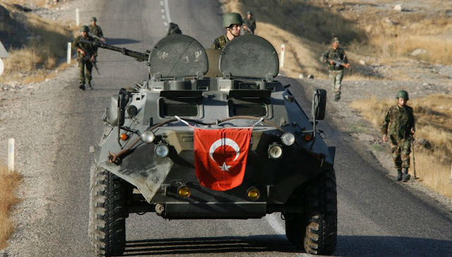 Κούρδοι ανατινάζουν τεθωρακισμένο όχημα «Κόμπρα» του τουρκικού Στρατού –  (βίντεο)