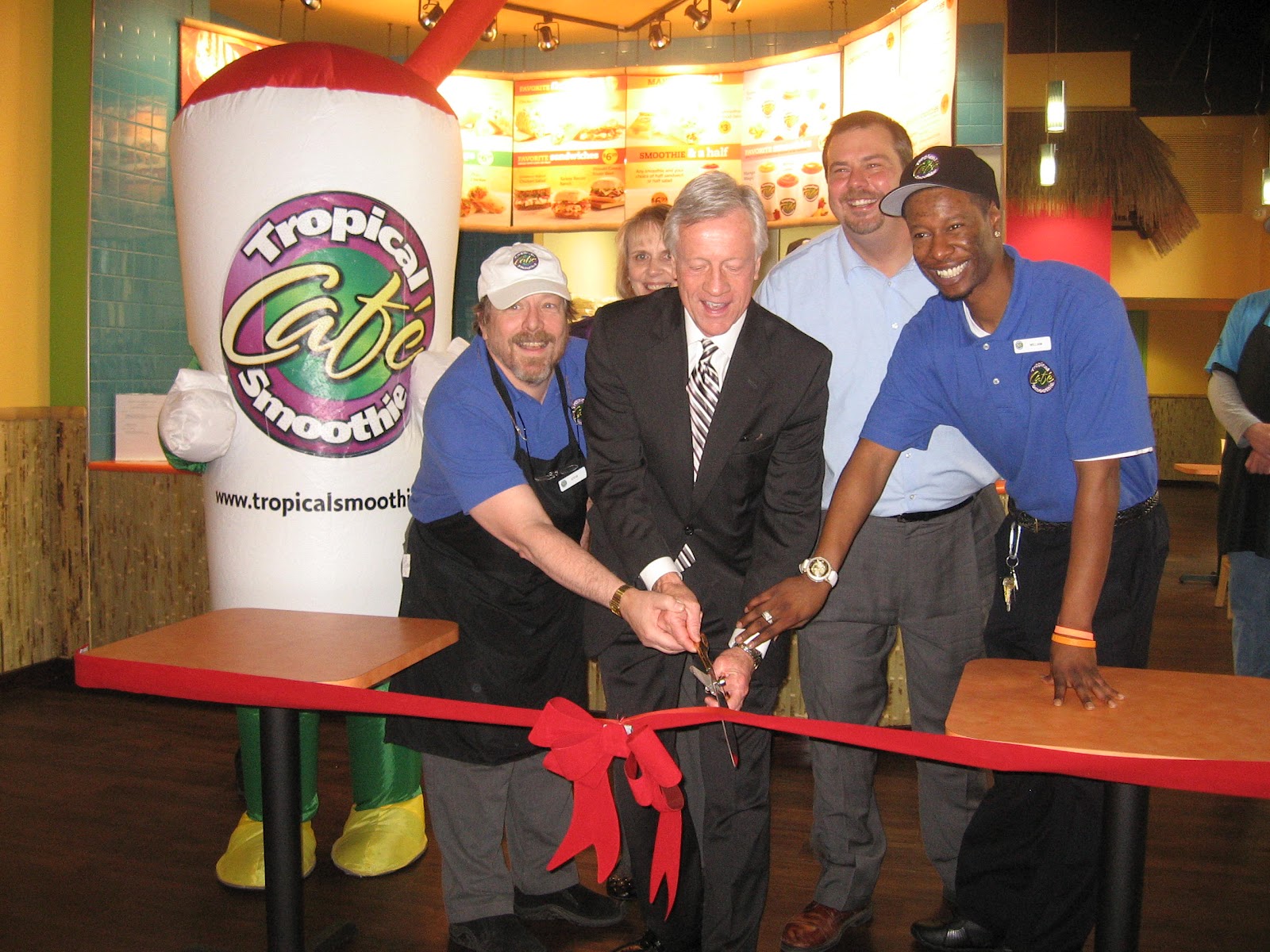 Downtown WinstonSalem Blog Tropical Smoothie open for Business
