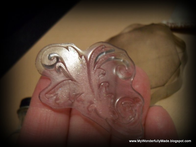 "Wonderfully Made" Embossing On Glass