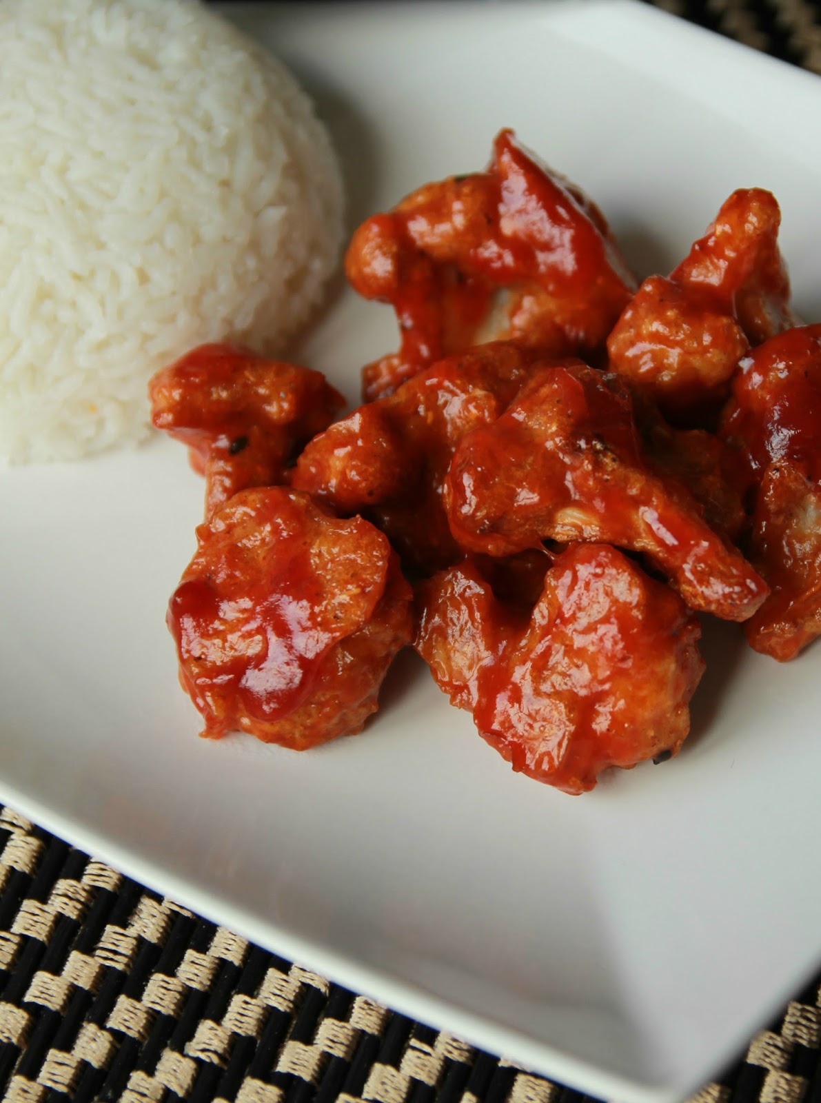 Lazy Vegan Most Delicious Cauliflower with Sweet and Sour Orange Sauce