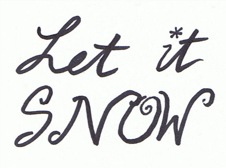 let it snow clip art free - photo #17