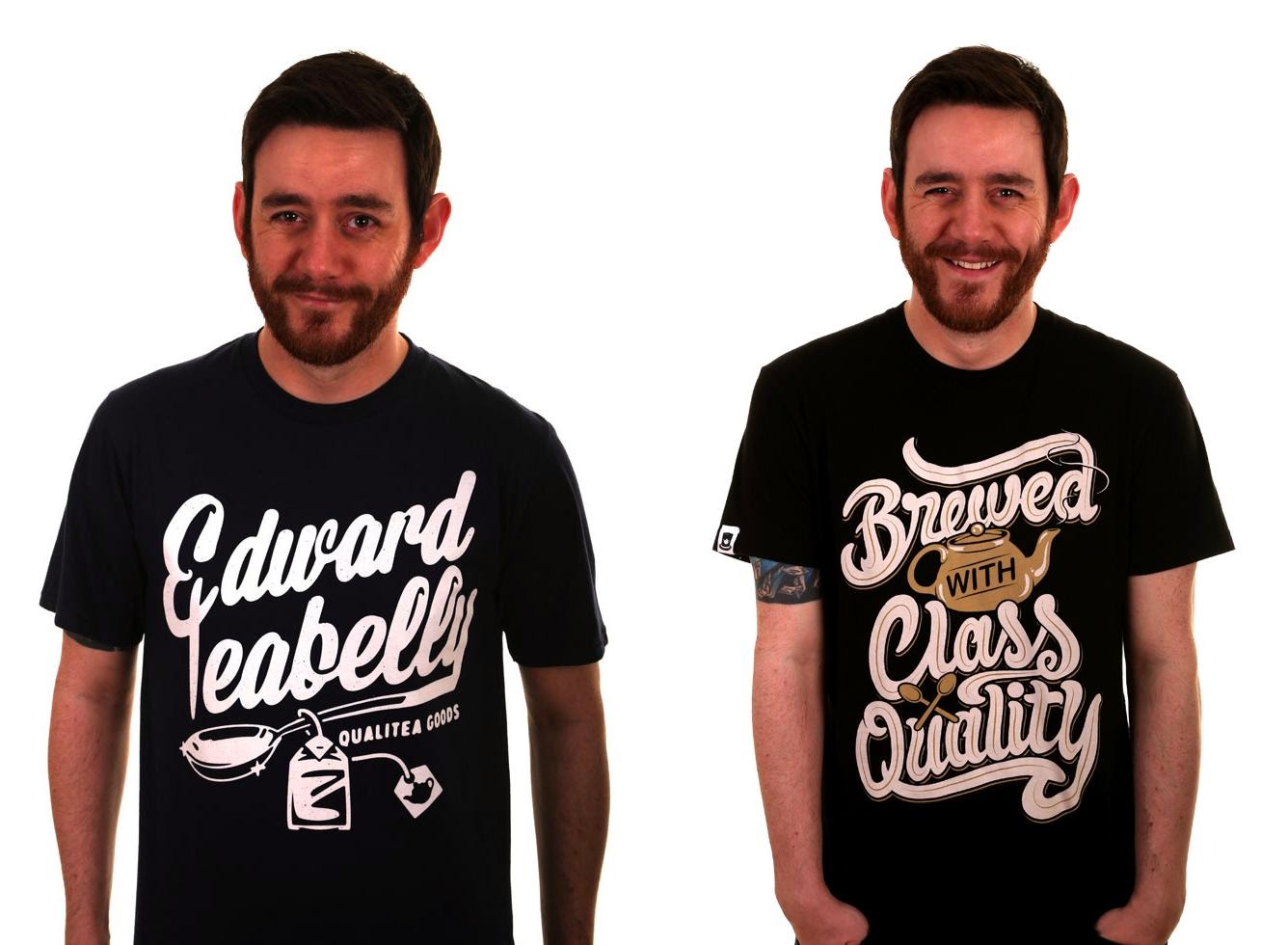 Edward Teabelly Spring 2014 T-Shirt Collection - “Qualitea Goods” & “Class and Quality” T-Shirts
