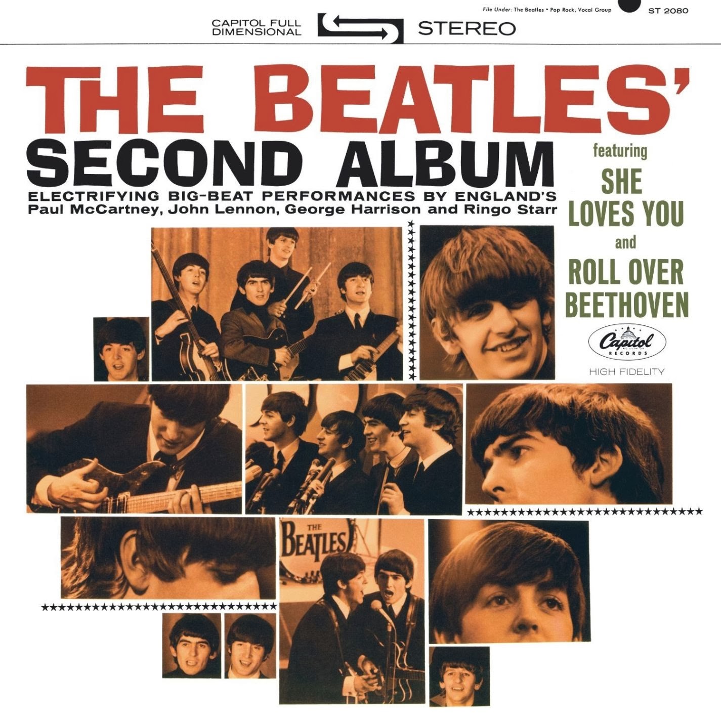 The Beatles Illustrated UK Discography The Beatles Second Album U S the-beatles-illustrated-uk-discography-the-beatles-second-album-u-s