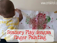 Sensory Play Dengan Finger Painting