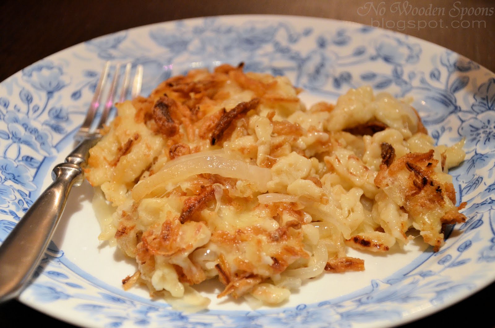 Cheese and Onion Spaetzle