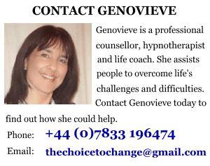 Contact Professional Counsellor, Hypnotherapist and Life Coach