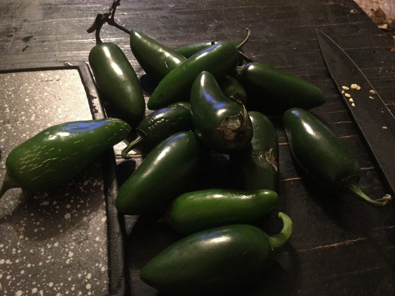 Countrified Hicks Dehydrating Jalapeno Peppers
