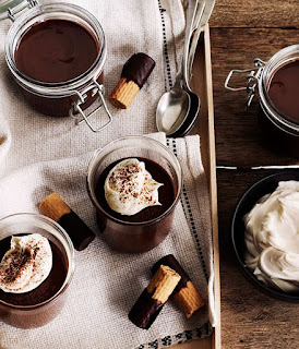 French food Friday...petits pots de crème au chocolat