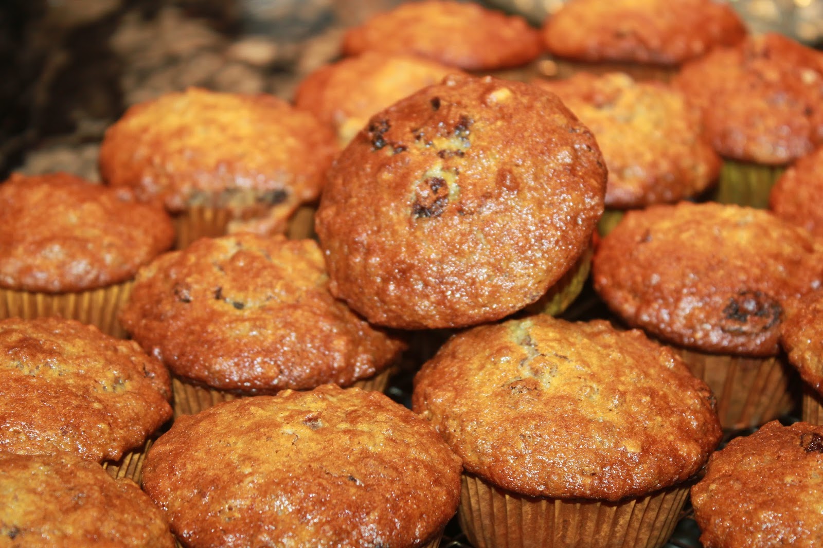 Sisters Luv 2 Cook Date Nut Bran Muffins