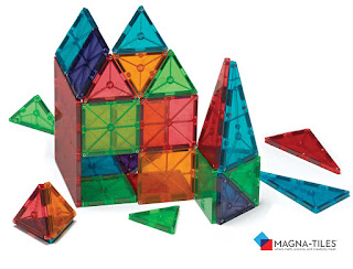 Magna-Tiles 100 piece set of clear colors