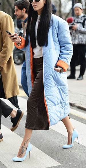 Look Casacos acolchoados kispos uma tendência renovada 2016