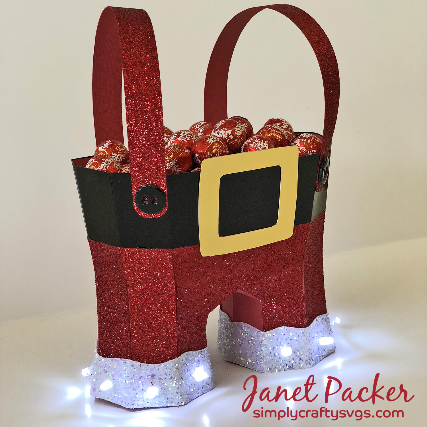 Download Crafting Quine Light Up Santa Pants Box From Simply Crafty Svgs Yellowimages Mockups
