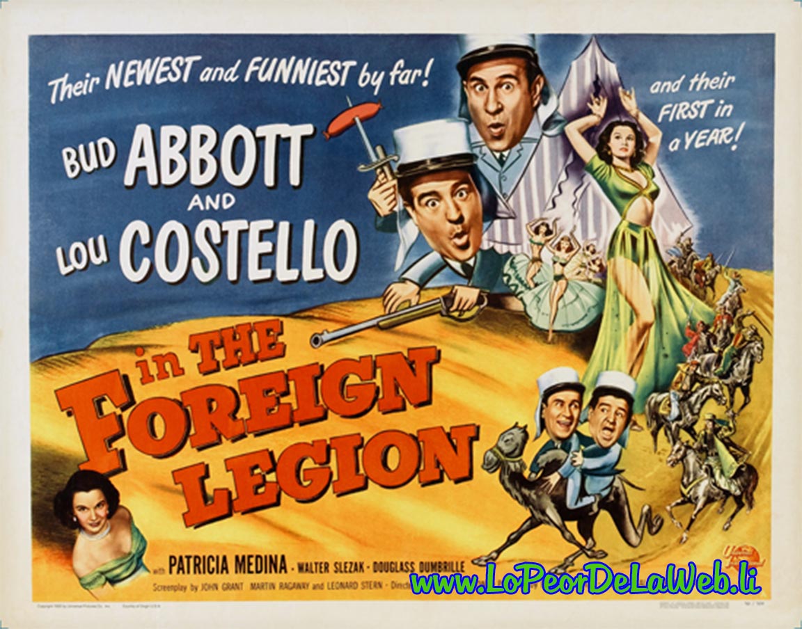 Abbott y Costello en la Legión Extranjera (1950)