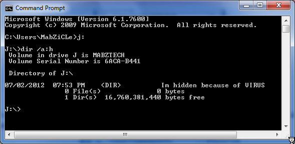 [Solved] HOW TO: Restore Hidden Folder / Files Using CMD? | Mabzicle