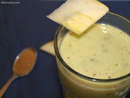 Receta Batido de kiwi y manzana HortoGourmet
