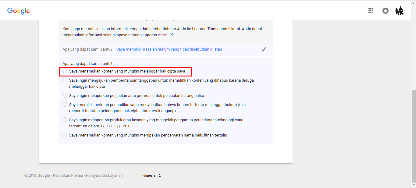 Cara melaporkan blog copas ke DMCA agar dihapus