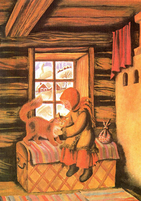 Даренка из сказки серебряное копытце рисунок