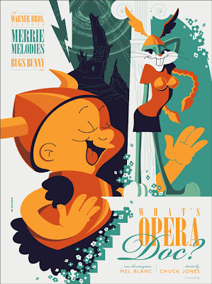 Mondo - “What’s Opera Doc” Looney Tunes Variant Screen Print by Tom Whalen