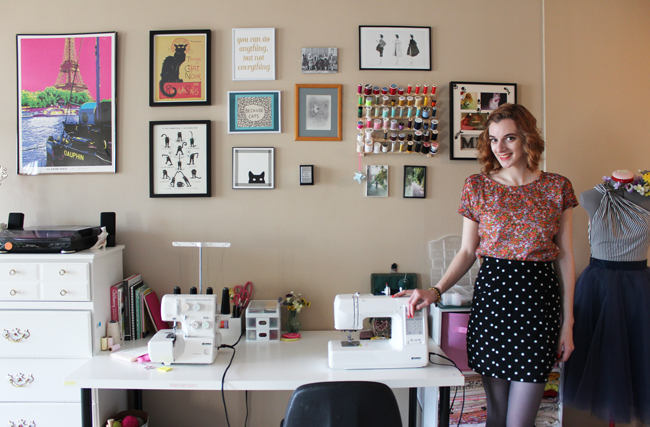 Katryna's Inspirational Sewing Space