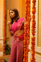 Richa, Gangopadhyay, in, Half, Saree, cleavage show, 