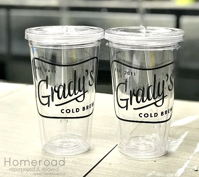 Creating DIY tumblers for cold brew coffee