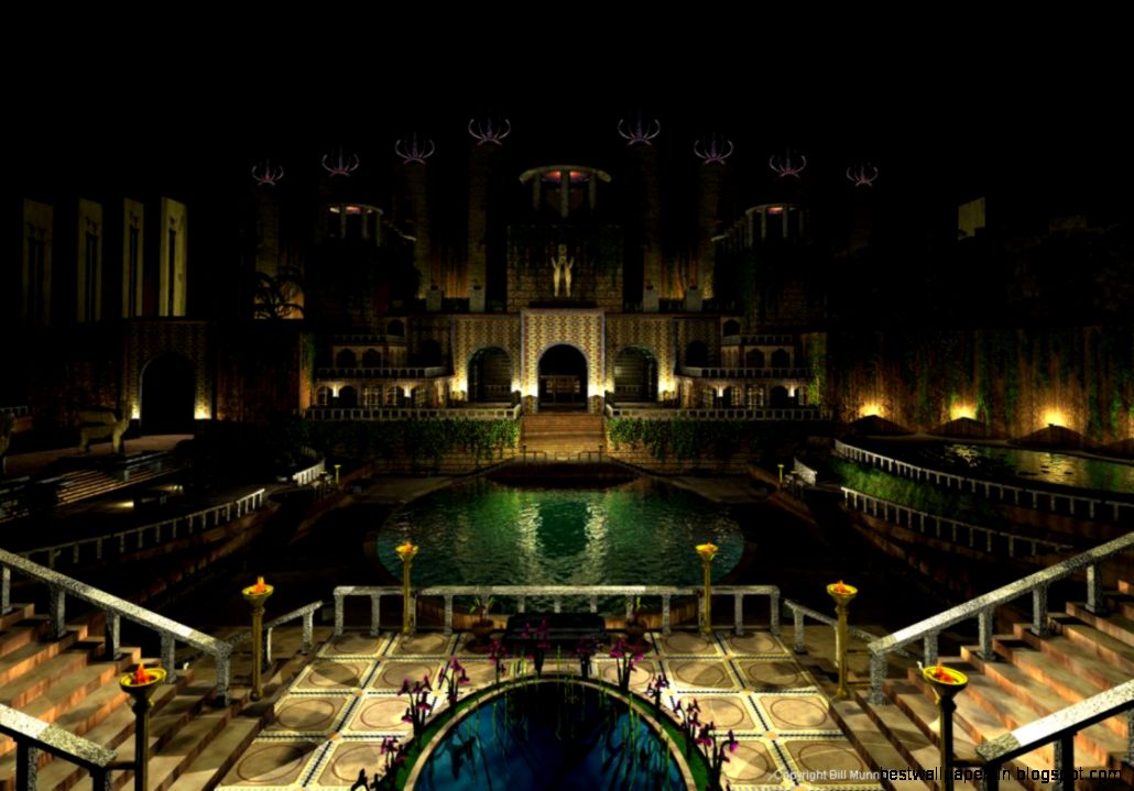 The Hanging Gardens Of Babylon  HD Windows Wallpapers