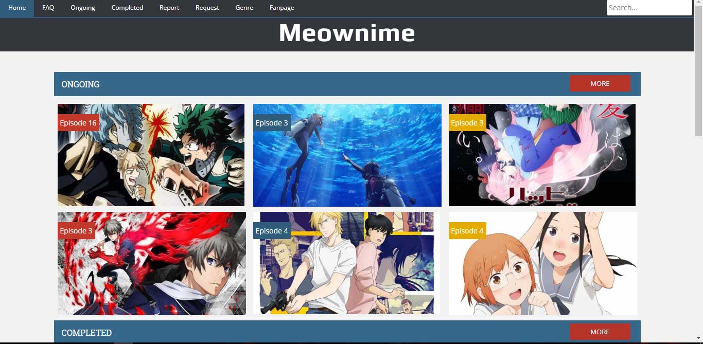 Meownime adalah situs download anime sub indo episode dan batch mp4 dengan....