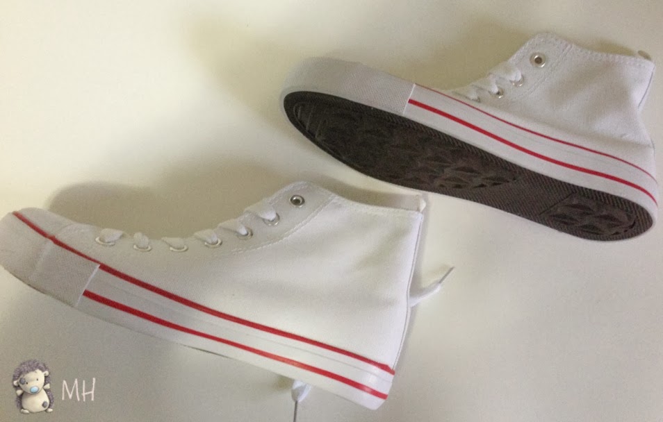 Zapatillas de lona pintadas