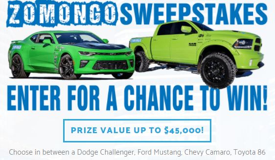 U.S Sweepstakes Dec 2018, Win Car VALUE UP TO $45,000 U.S Sweepstakes Dec 2018, Win Car VALUE UP TO $45,000