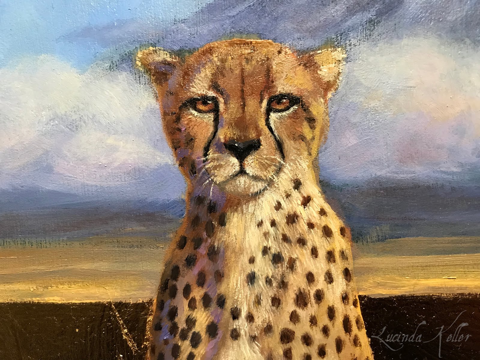 Cobalt Violet: International Cheetah Day ~ Painting and Drawing My ...