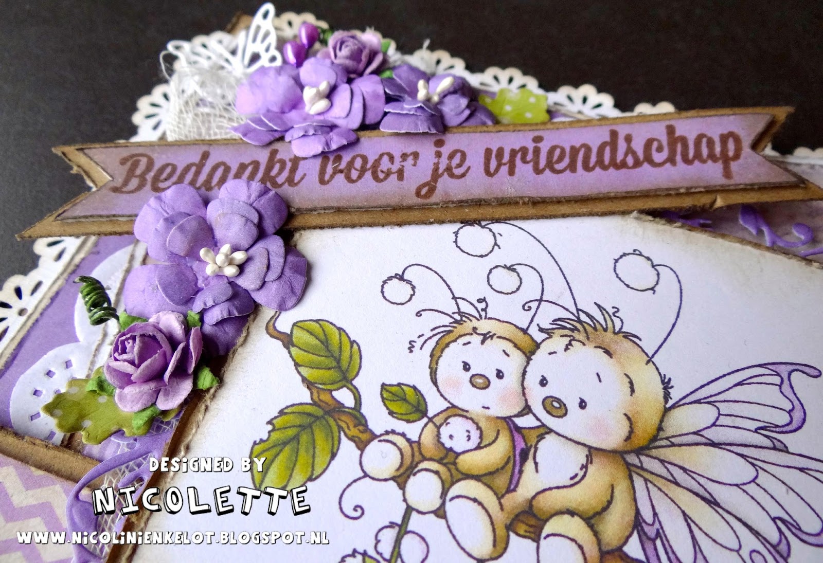 Nicscrapaholic Bedankt voor je vriendschap