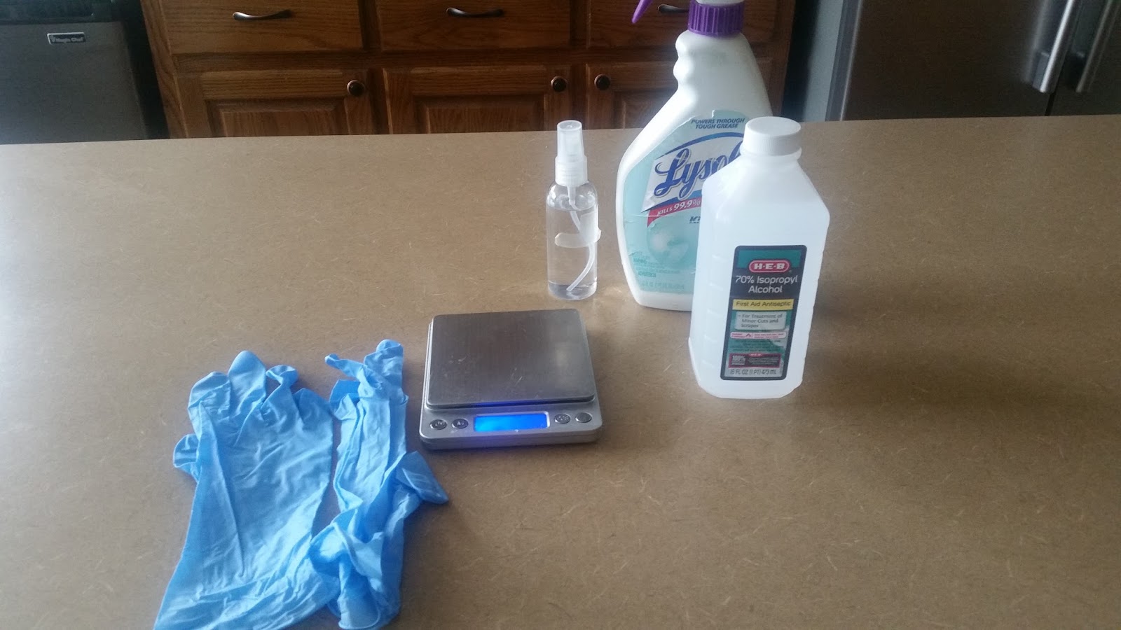 sterilising plastic containers