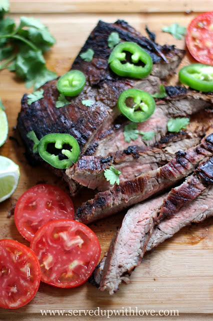 Honky-Tonk Tequila Lime Steak