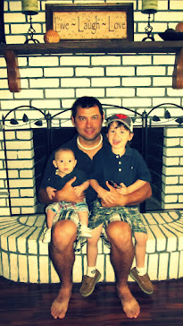 Daddy with our little guys!