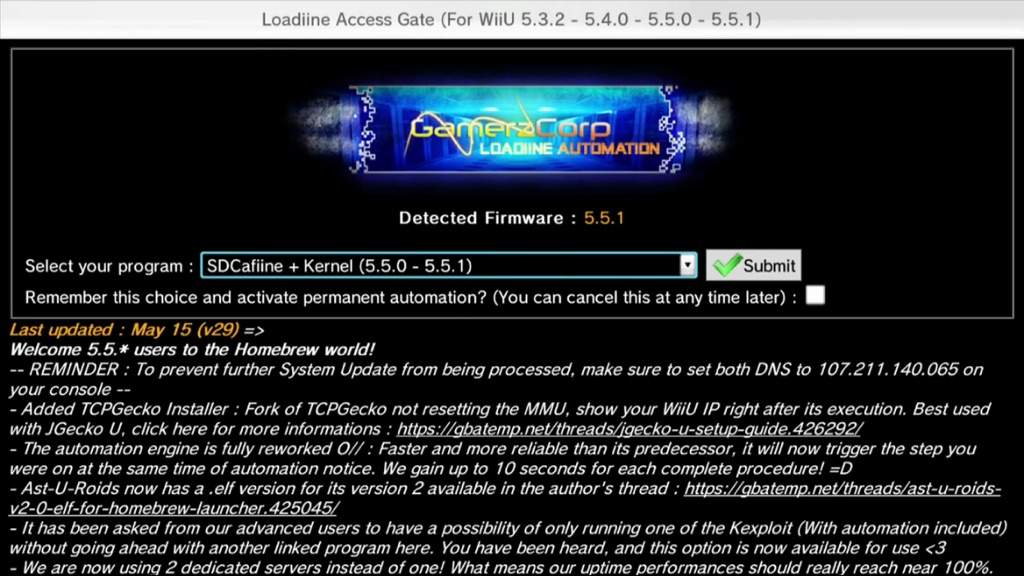 Portal Wii U Scene Latinoamerica El Homebrew Launcher