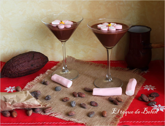 Mousse De Chocolate Y Nubes Facil (solo Tres Ingredientes)
