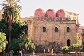 The church of San Cataldo in Piazza Bellini in Palermo is an example of the city's fusion of architectural styles