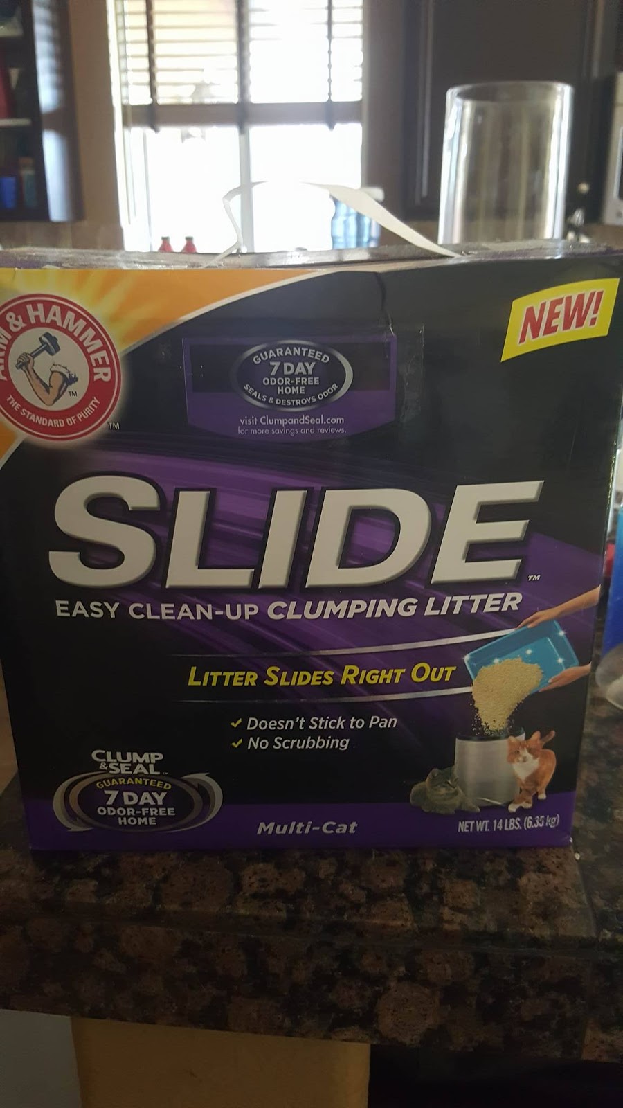 Arm and Hammer Slide clumping litter Review GINGERbread Reviews