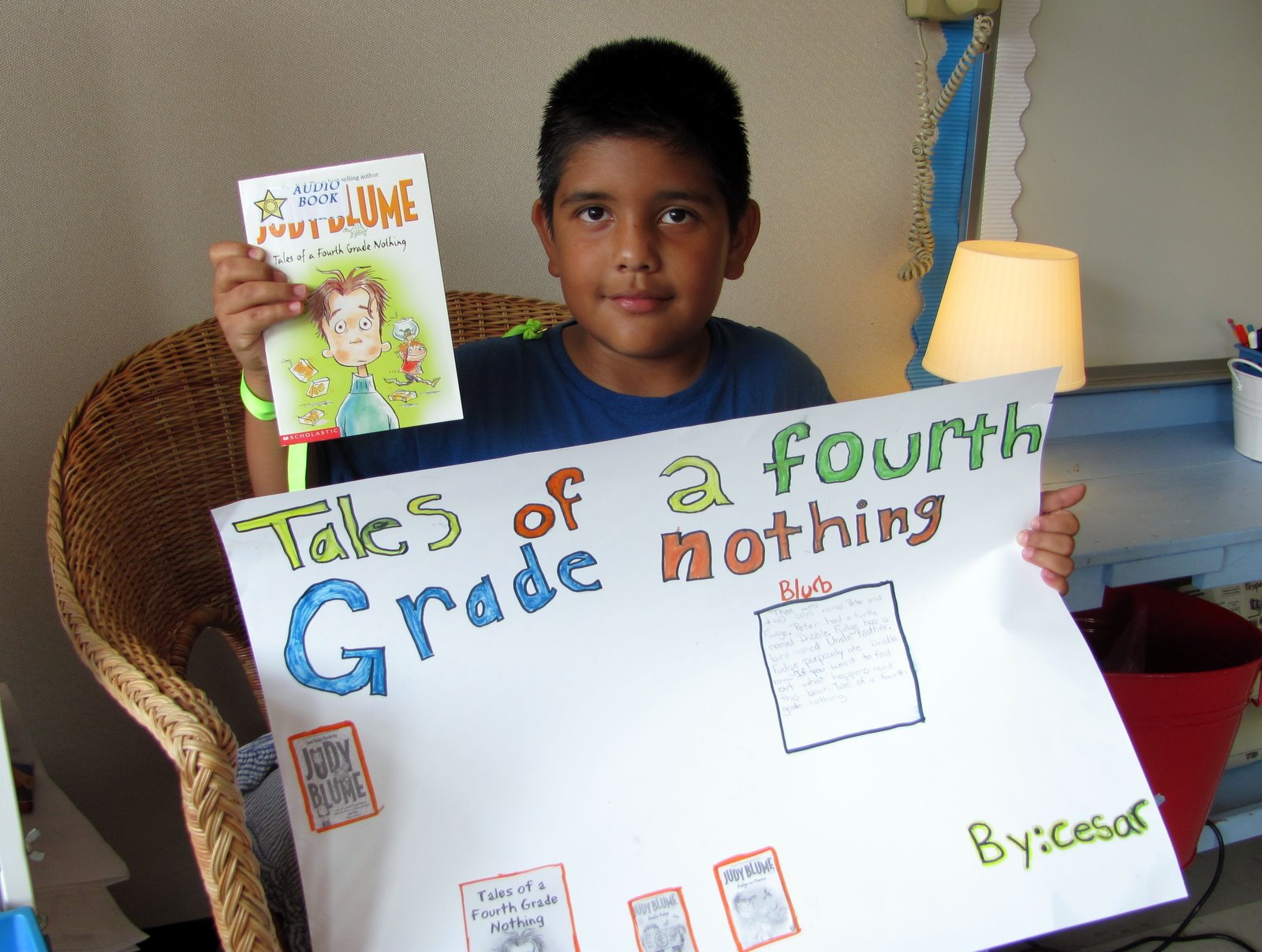 P4 - life and times as 4th graders: Our Most Improved Reader's top pick