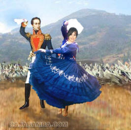 Falso! Simón Bolivar no bailó con Chepita Ramírez