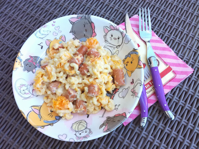 Risotto de Coquillettes au Potiron et aux Knackis (Multicuiseur)