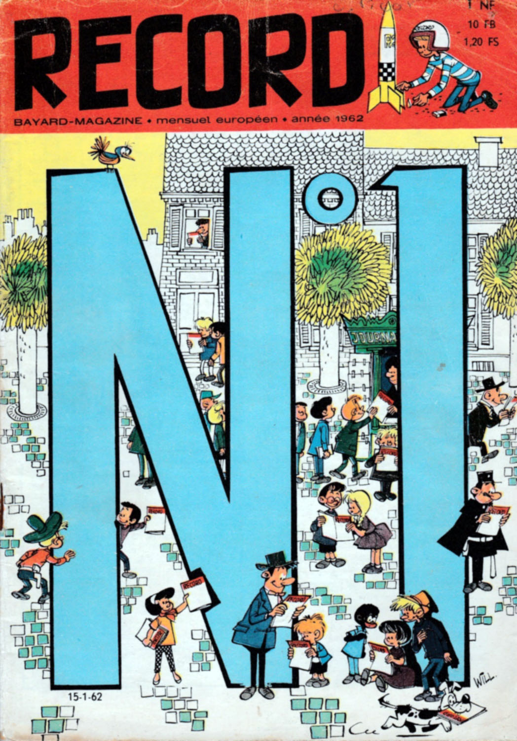 Seulement BD RECORD Mag. nº 1 [Série 1] Bayard Press